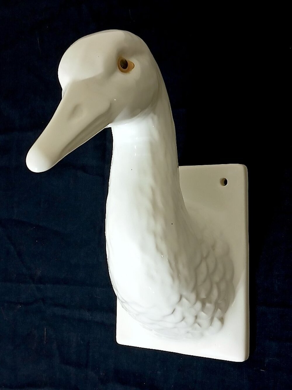 Vintage 1979 Domain Ceramic Goose Wall Hook – Made in Japan